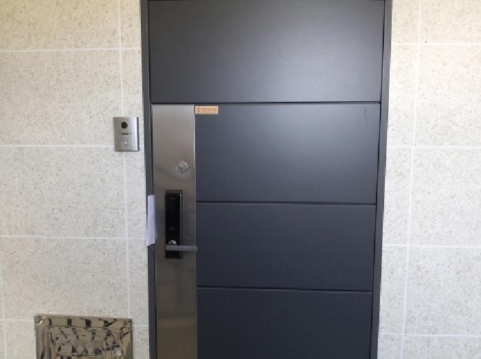 * 본건 목적물 전경(1층 현관문)