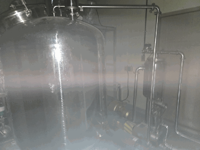 물티슈제조설비(탱크)