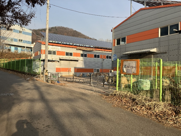 건물 기호 3,4) 진입로