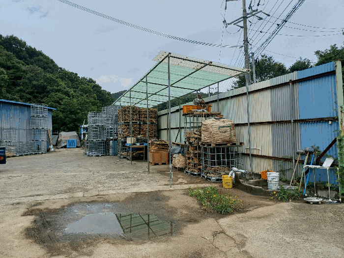 본건 전경(적치장)