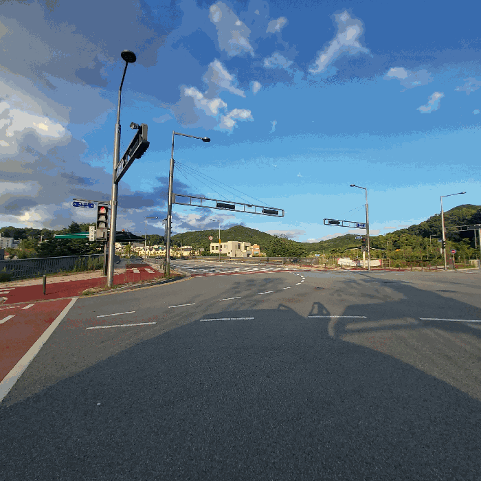 주위환경-서측 근처에서 촬영함