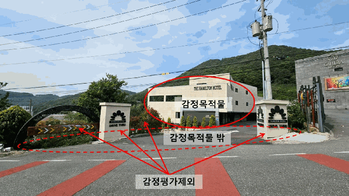 감정목적물 입구