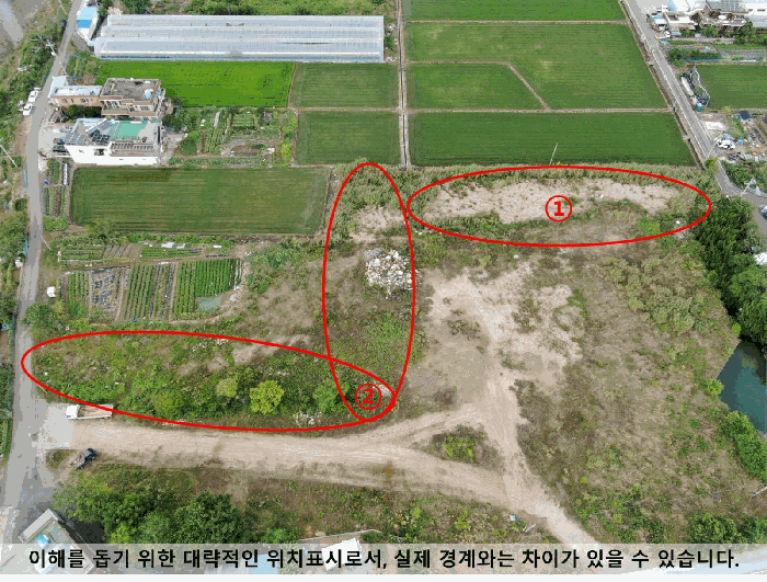 대상물건 남서측