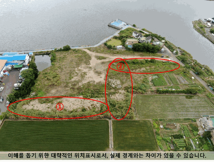 대상물건 북동측