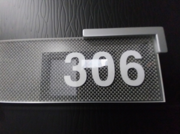 306호 호실 표시