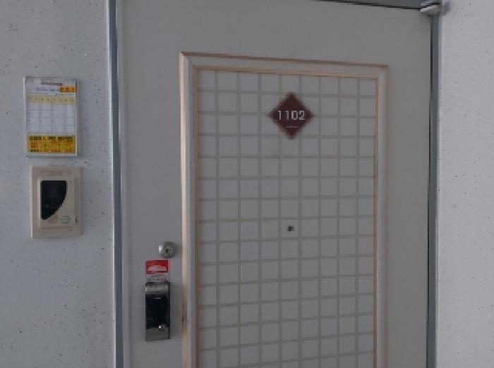 세대 출입문 전경