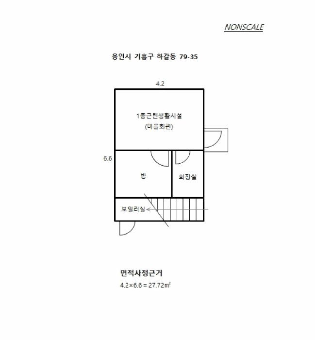 건  물  개  황  도
