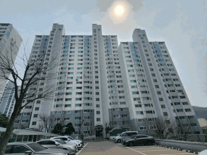 동성1차아파트 105동 전경