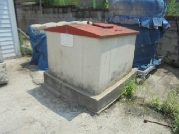 목적물 3번에 수도관정