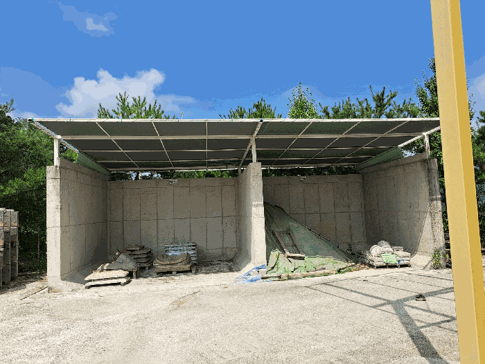 제시외건물 ㉪골재 및 모래창고