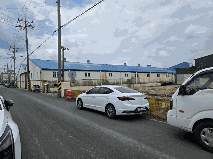 본건 전경사진, 남동측 인접 촬영