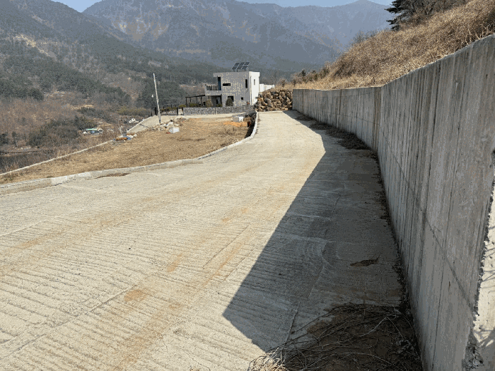 기호(4) 토지(도로) 전경