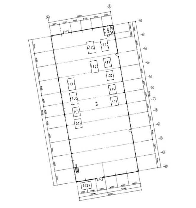 기계기구 배치도