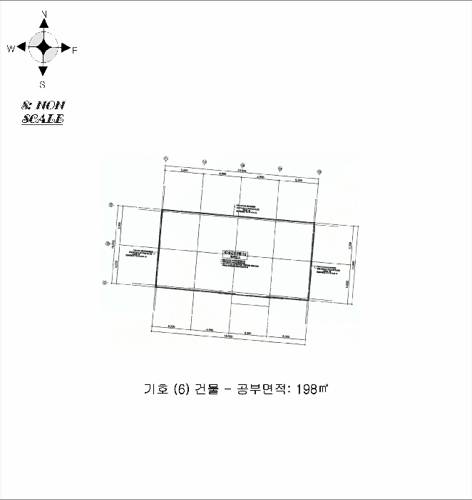 건물개황도 및 내부구조도