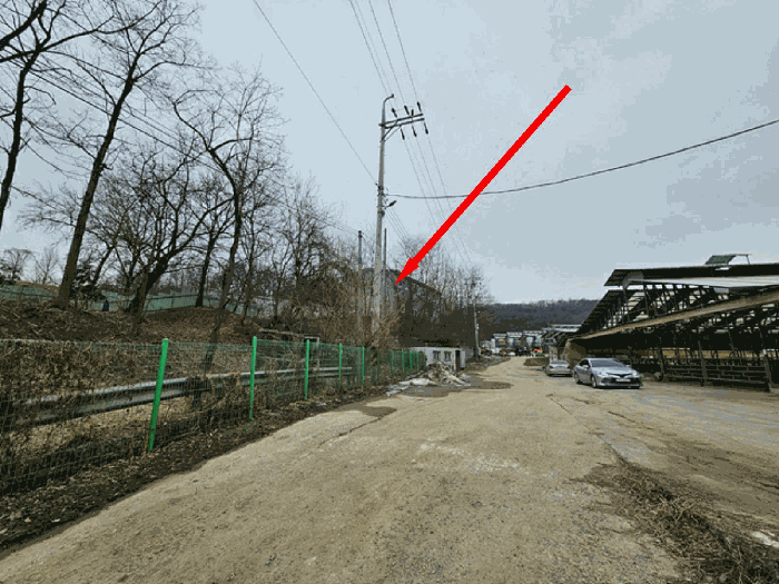 주 위 전 경 - 본건 동측에서 촬영