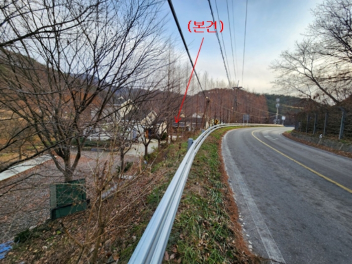 본건 주변 전경 - 본건 북서측 인근에서 촬영