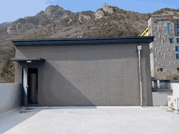 기호(2) 옥탑 계단실 근경