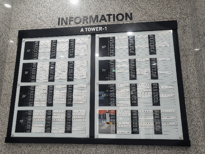 입주사 현황 안