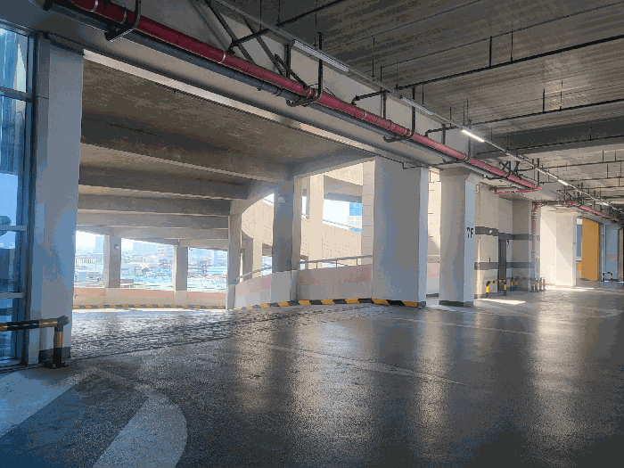 각층별 진입 램