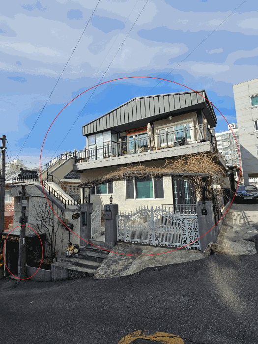 본건 기호 1,2 전경