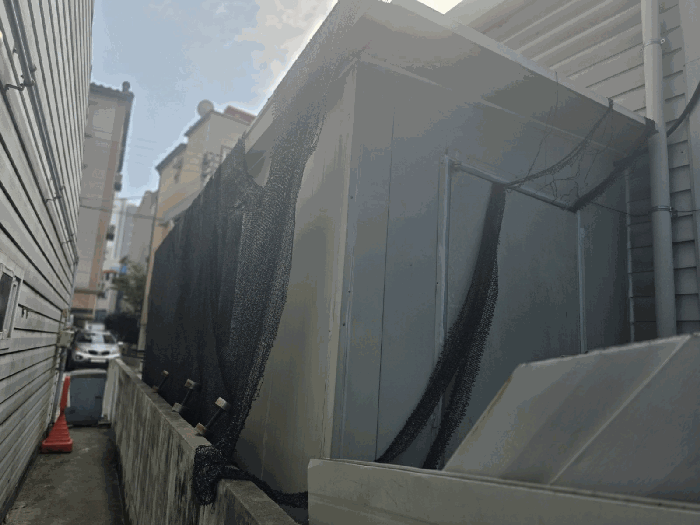 제시외건물(ㄷ) 전경