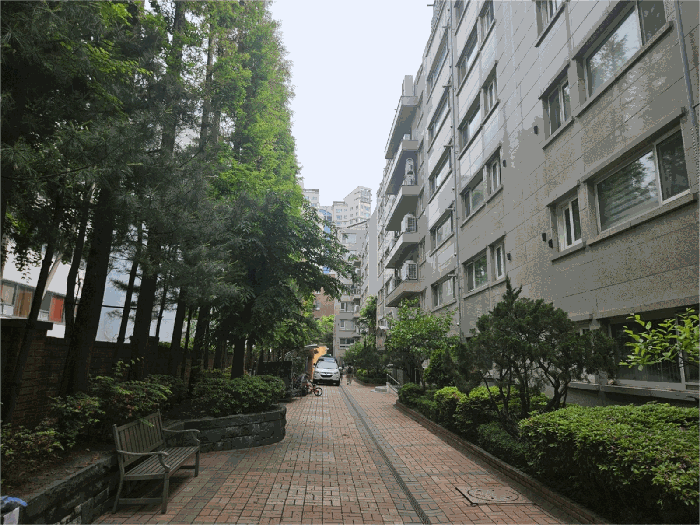 단지내 전경