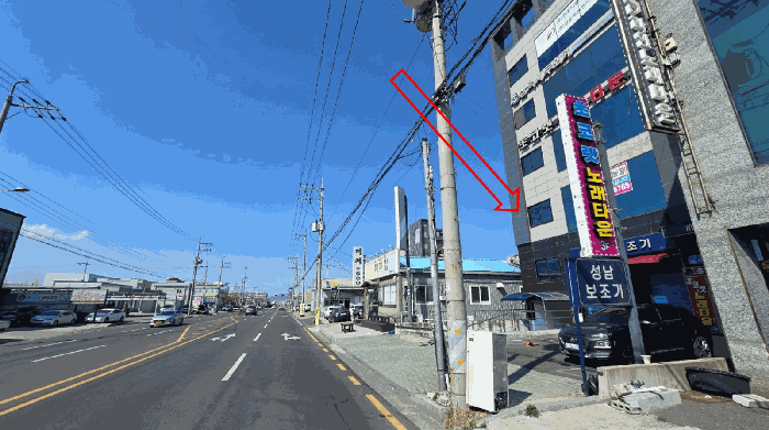 주위환경 (남서측에서 촬영)