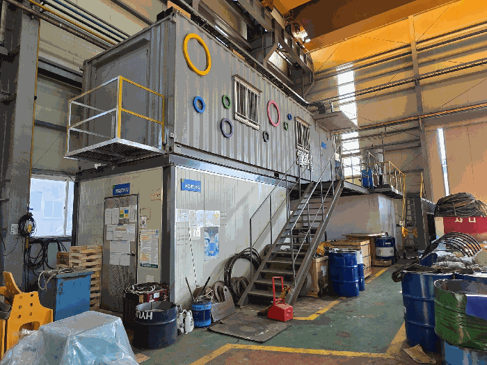 기호(2-가) 내부 중층 구조물
(컨테이너박스는 평가제외)