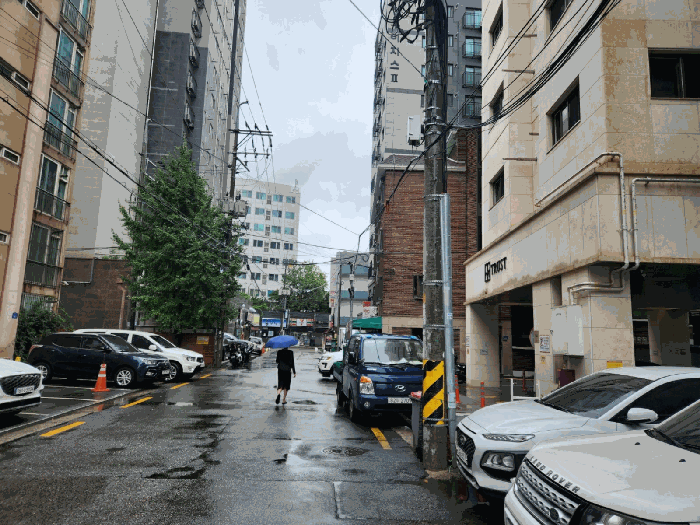 본건 주위환경(남측 도로)
