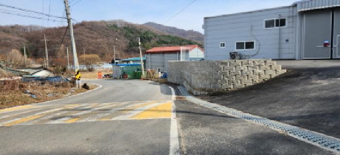 목록 부동산 진입로 전경