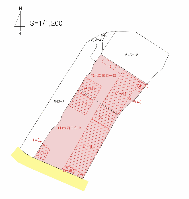 지 적 및 건 물 개 황 도