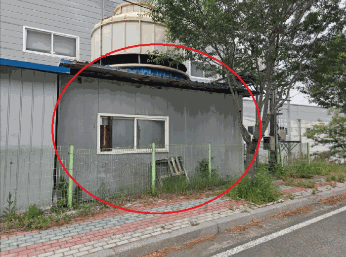 제시외건물(ㄱ) 전경