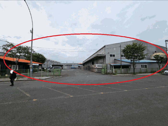 본건 공장 토지, 건물전경