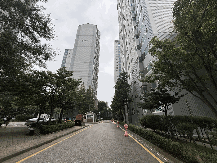 본건 단지 전경