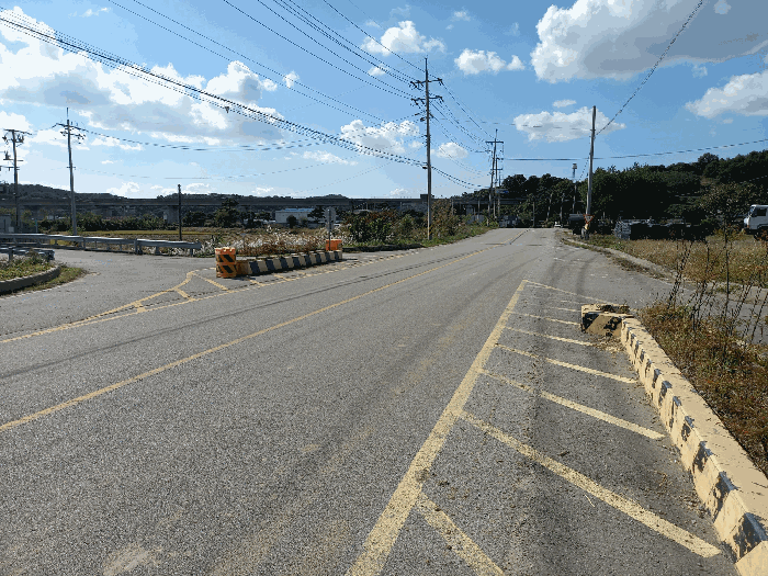 본건 남측 소재 도로