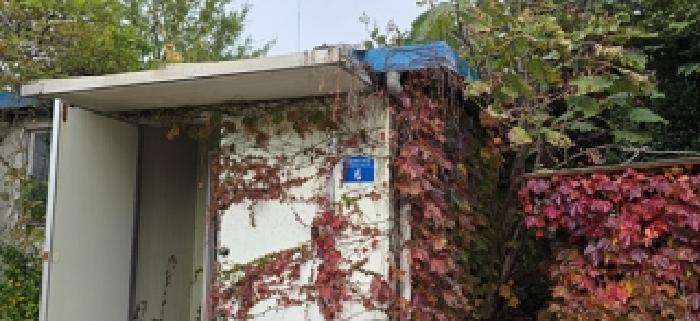 본 부동산 동쪽 지상에 걸쳐 소재하고 있는 것으로 보이는 건물(충절로975번길 6) 도로명표지판 모습