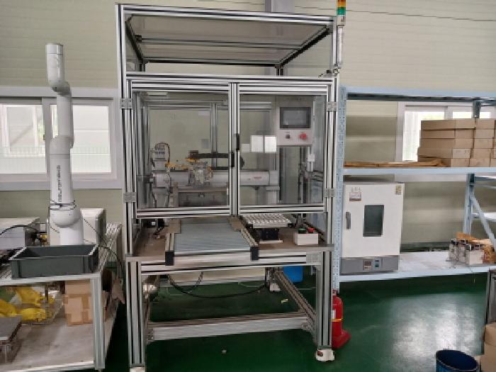 기계기구6(스폰지볼 생산라인-소재절단 및 공급라인)