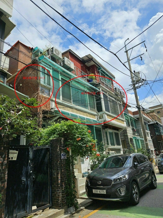 본건 전경 및 제시외 건물 (ㄷ), (ㄹ)