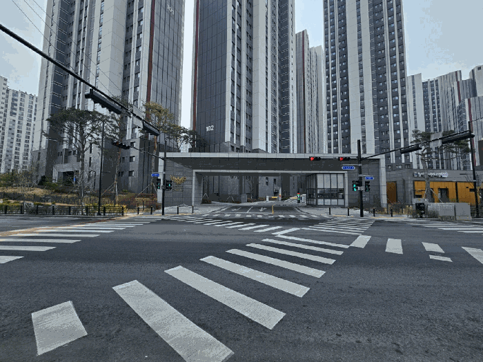 대상물건 정문출입구 현황