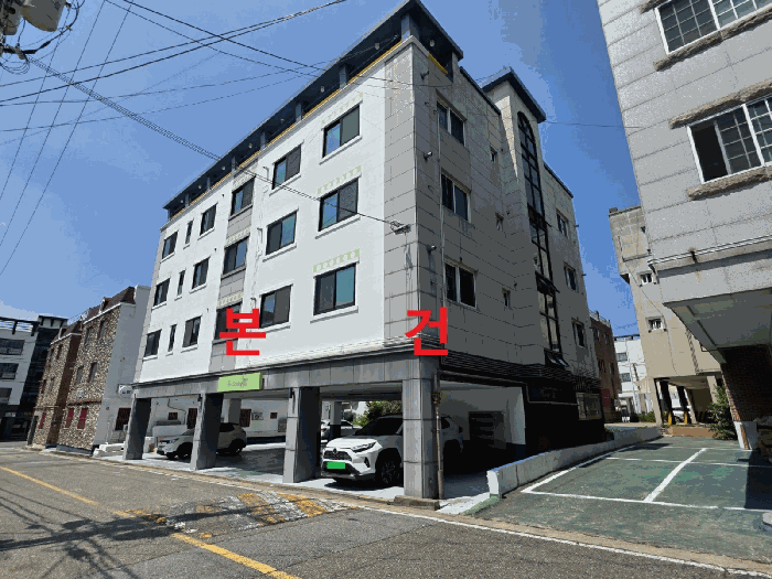 본건 남동측 전경