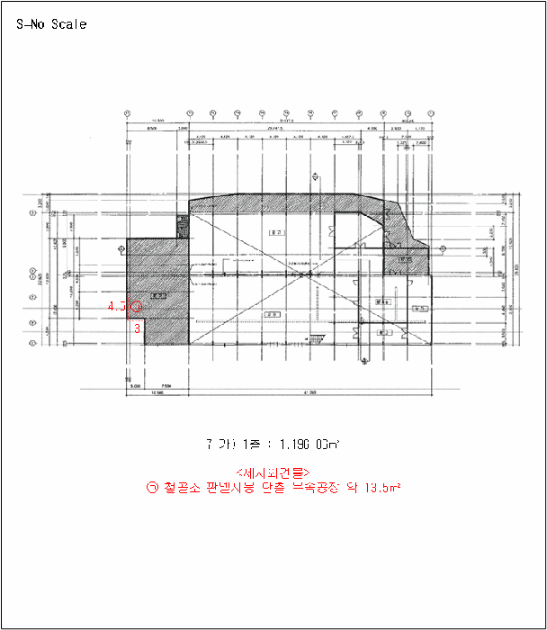 건물개황도 및 내부구조도