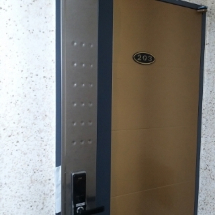 세대 출입문(203호)