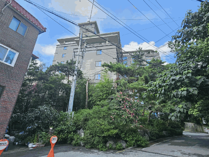 [본건 시니어캐슬 클라시온 전경]