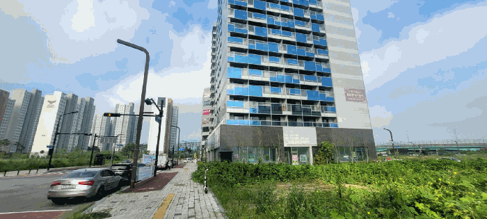 본건전경(동측에