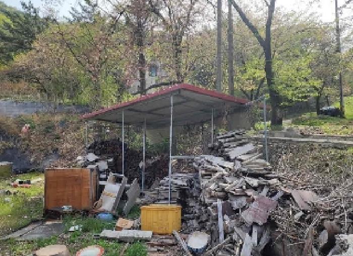 충청북도 옥천군 군서면 오동리 33
*제시외 철골조 판넬지붕