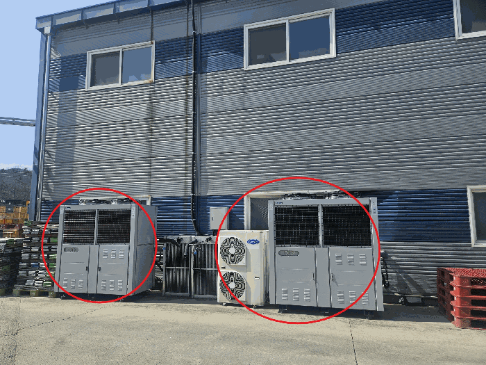 【 평가제외대상 냉동설비 외부설비 】