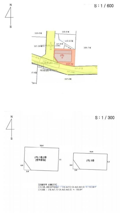 지 적 및 건 물 개 황 도