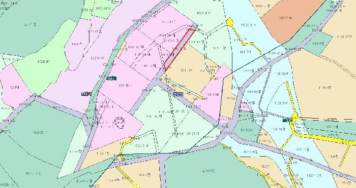 목록6.7.8. 9 연속지적도