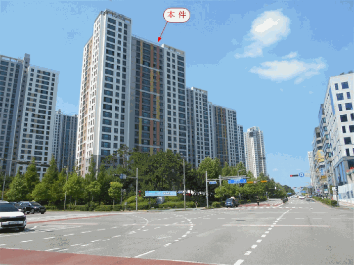 주변 전경(남측 인근에서 촬영)