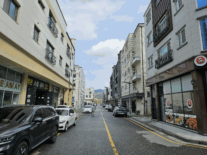 본건 북측인접도로 주위환경